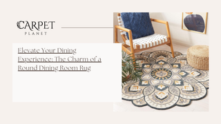 Elevate Your Dining Experience: The Charm of a Round Dining Room Rug
