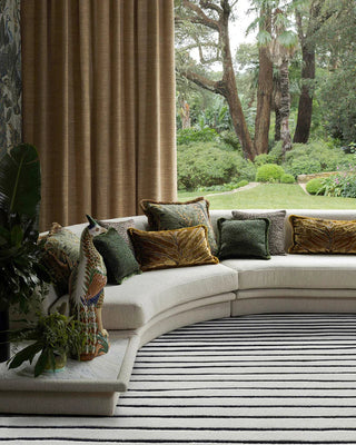 Hand Tufted Modern Design Wool Carpet for Living Room, Bedroom, Drawing Room and Hall  -ivory oblique