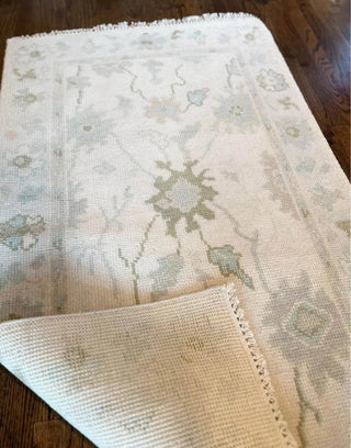 Evanesce Oushak Hand Knotted Carpet & Rug