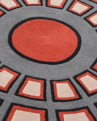 Blissful Boucle Round Hand Tufted Rug for Living Room