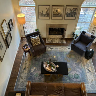 Utopia Oushak Hand Knotted Carpet & Rug