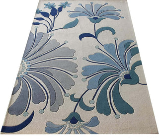 Majestic Water Color Blue Tufted Carpet