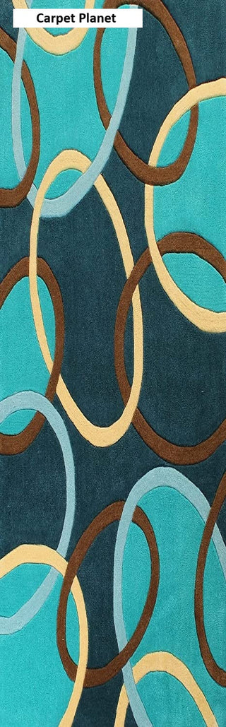 Pushkar Hand Tufted Runner Carpet & Rug