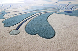 Majestic Water Color Blue Tufted Carpet