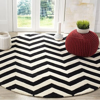 Luxhalo Round Hand Tufted Carpet & Rug