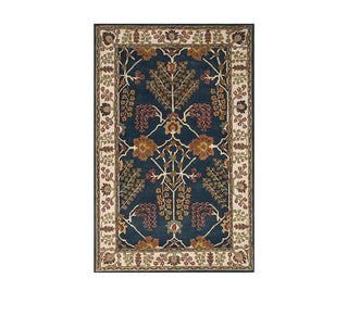 Indigo Traditional Hand Tufted Carpet & Rug
