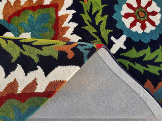 Dark Color Mix Hand Tufted Carpet
