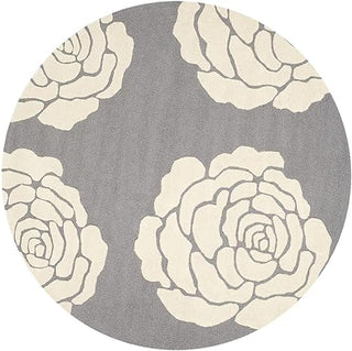 Orbitora Round Hand Tufted Carpet & Rug