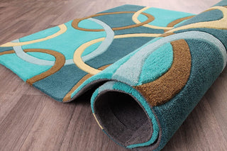 Pushkar Hand Tufted Runner Carpet & Rug