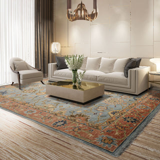 Resonance Oushak Hand Knotted Carpet & Rug