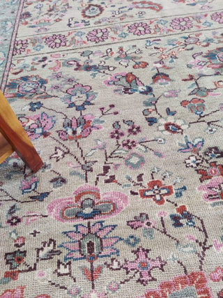 Ethereal Oushak Hand Knotted Carpet & Rug