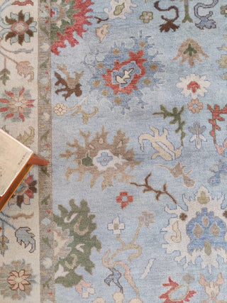 Intrepid Oushak Hand Knotted Carpet & Rug