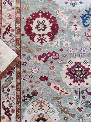 Kinetic Oushak Hand Knotted Carpet & Rug