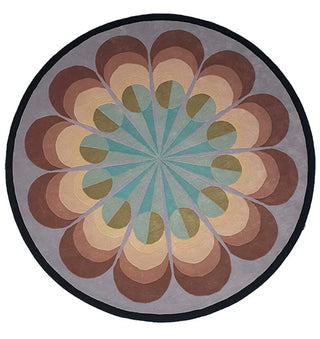 Cozyquo Round Hand Tufted Carpet & Rug