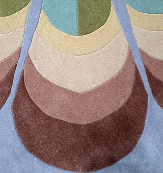 Cozyquo Round Hand Tufted Carpet & Rug