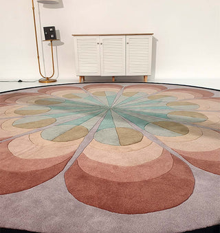 Cozyquo Round Hand Tufted Carpet & Rug