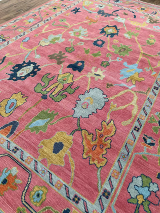 Virtuoso Oushak Hand Knotted Carpet & Rug
