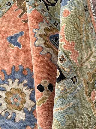 Enthrall Oushak Hand Knotted Carpet & Rug