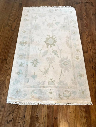 Evanesce Oushak Hand Knotted Carpet & Rug