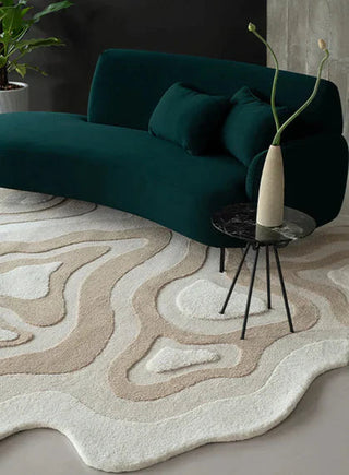 Pulse Irregular Hand Tufted Carpet