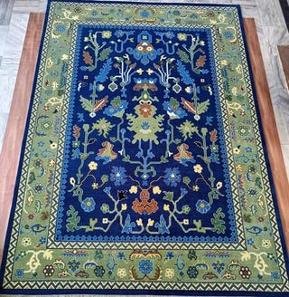 Verdure Oushak Hand Knotted Carpet & Rug