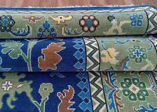 Verdure Oushak Hand Knotted Carpet & Rug