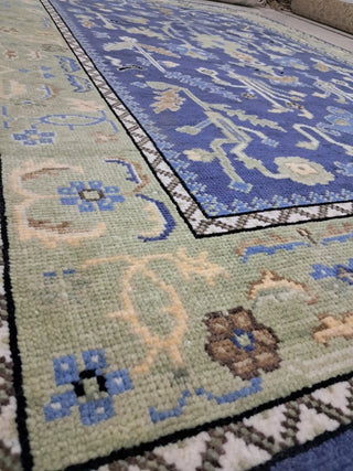 Thrive Oushak Hand Knotted Carpet & Rug