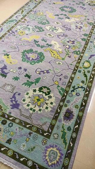 Zest Oushak Hand Knotted Carpet & Rug