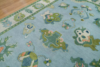 Jubilant Oushak Hand Knotted Carpet & Rug