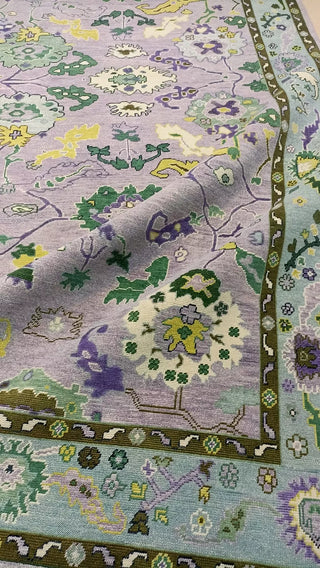 Zest Oushak Hand Knotted Carpet & Rug