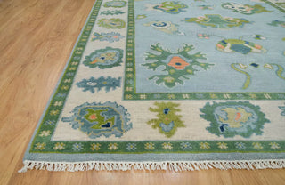 Jubilant Oushak Hand Knotted Carpet & Rug