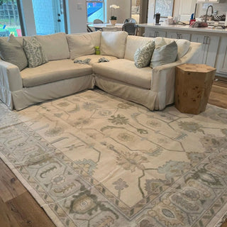 Oasis Oushak Hand Knotted Carpet & Rug